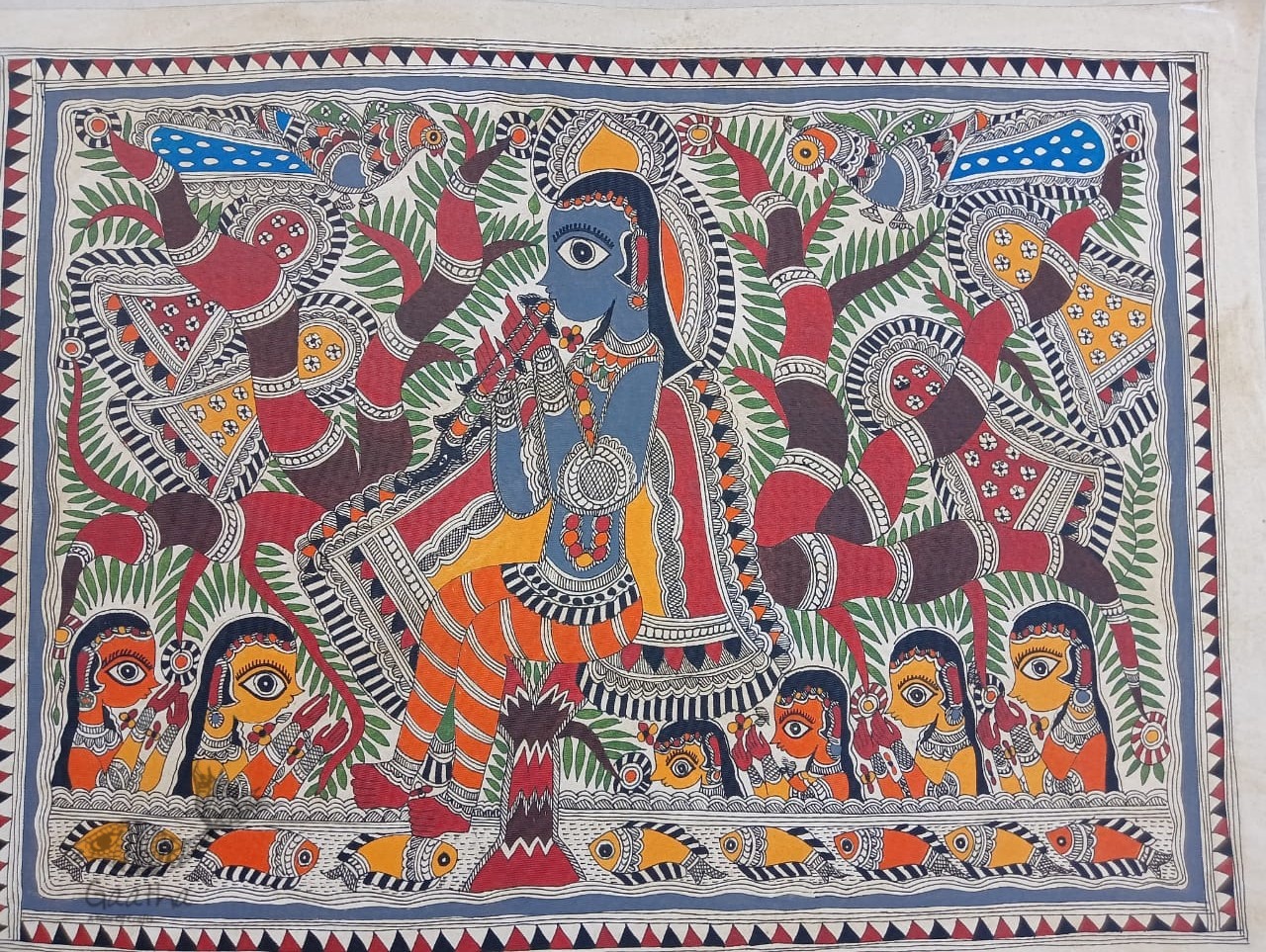 shop Madhubani painting| Gopi Krishna