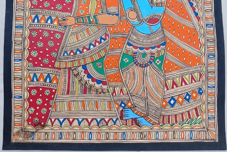 shop Madhubani painting| Radhe Krishna