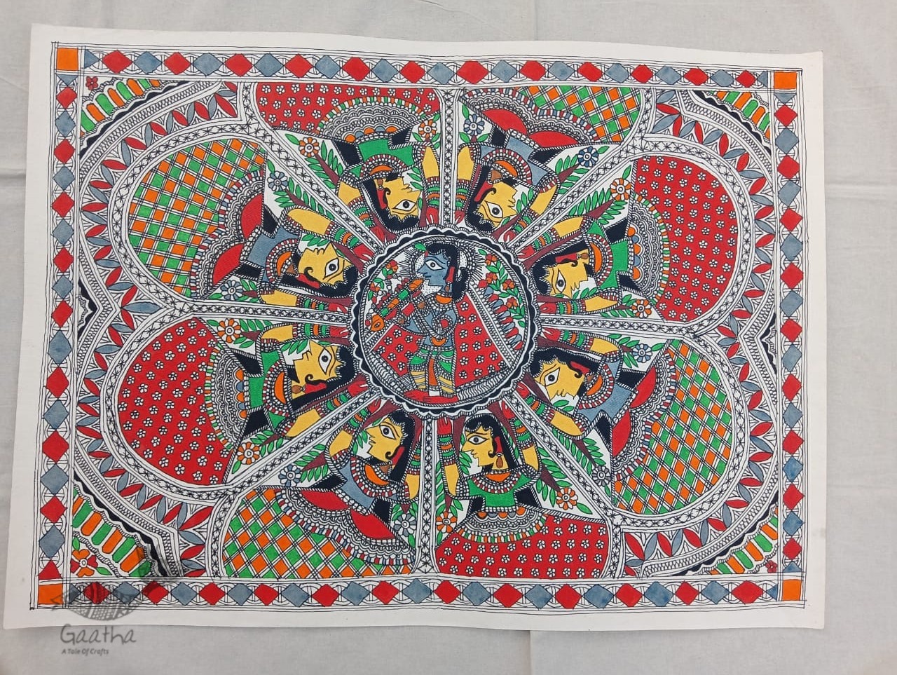 shop Madhubani painting| Krishnapreyasi