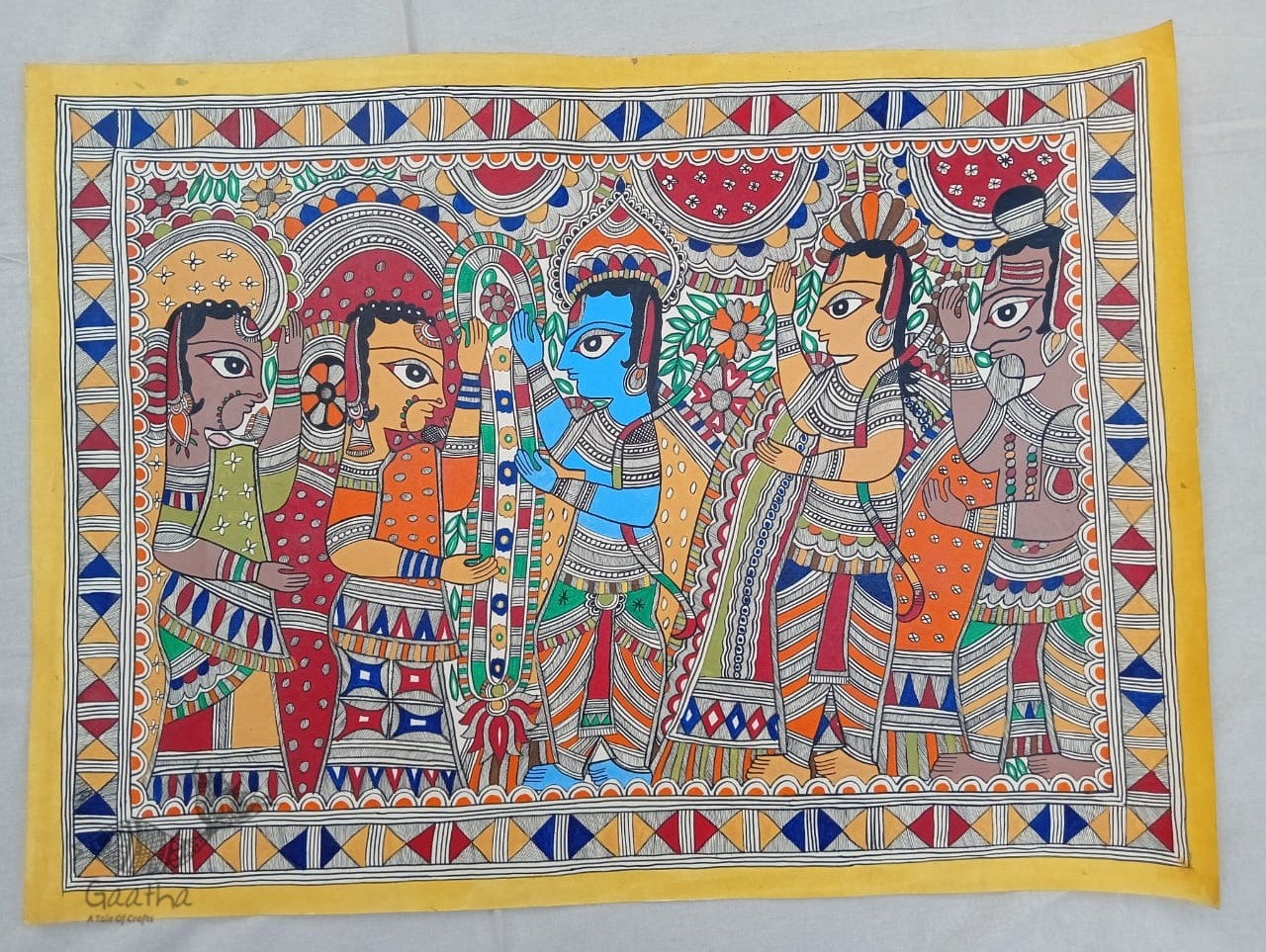 shop Madhubani painting|  Sita Ram