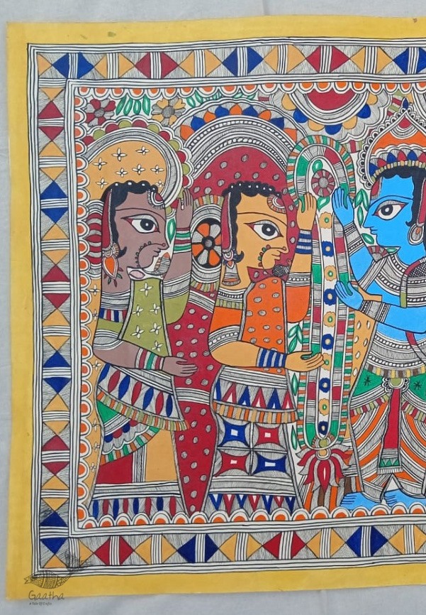 shop Madhubani painting|  Sita Ram