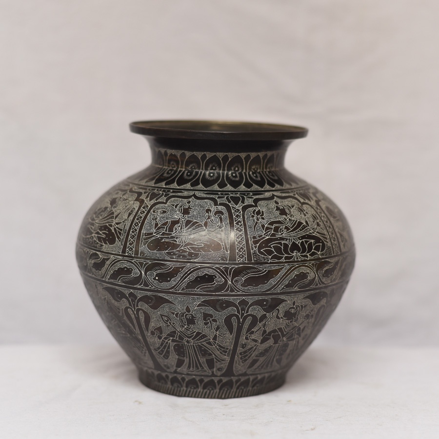 Shop Antique from Khajuraho Brass Lota / Kalash