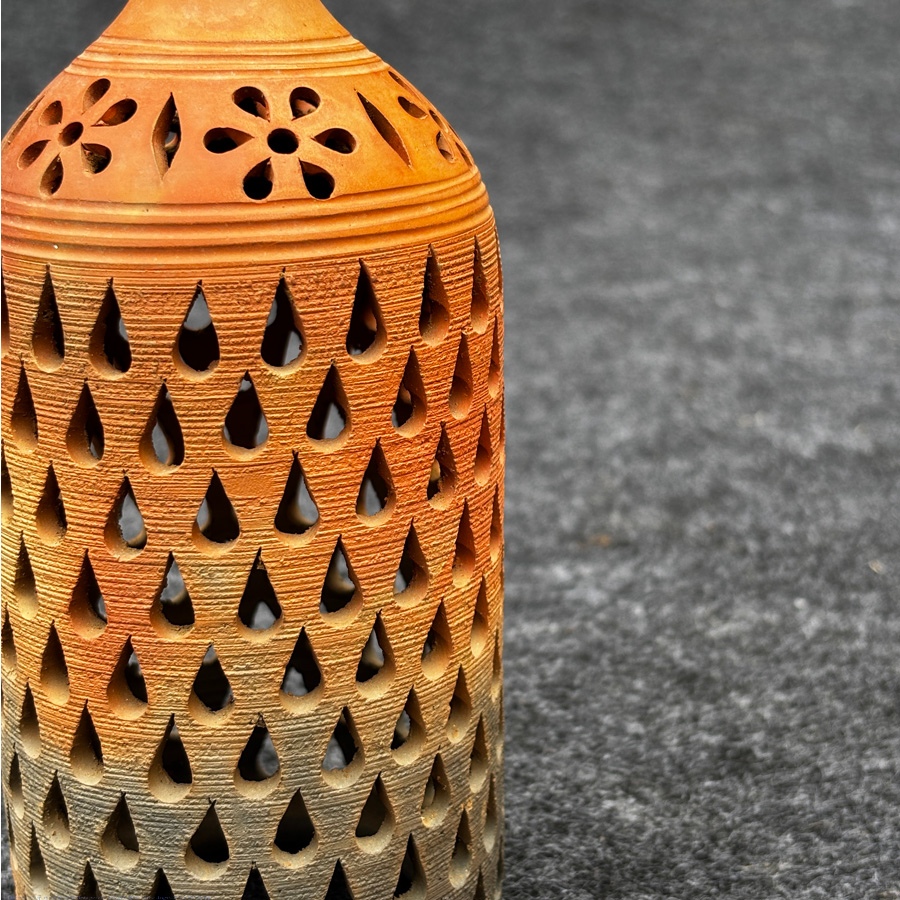 Shop Terracotta Pottery Art - Bottle T Light Holder