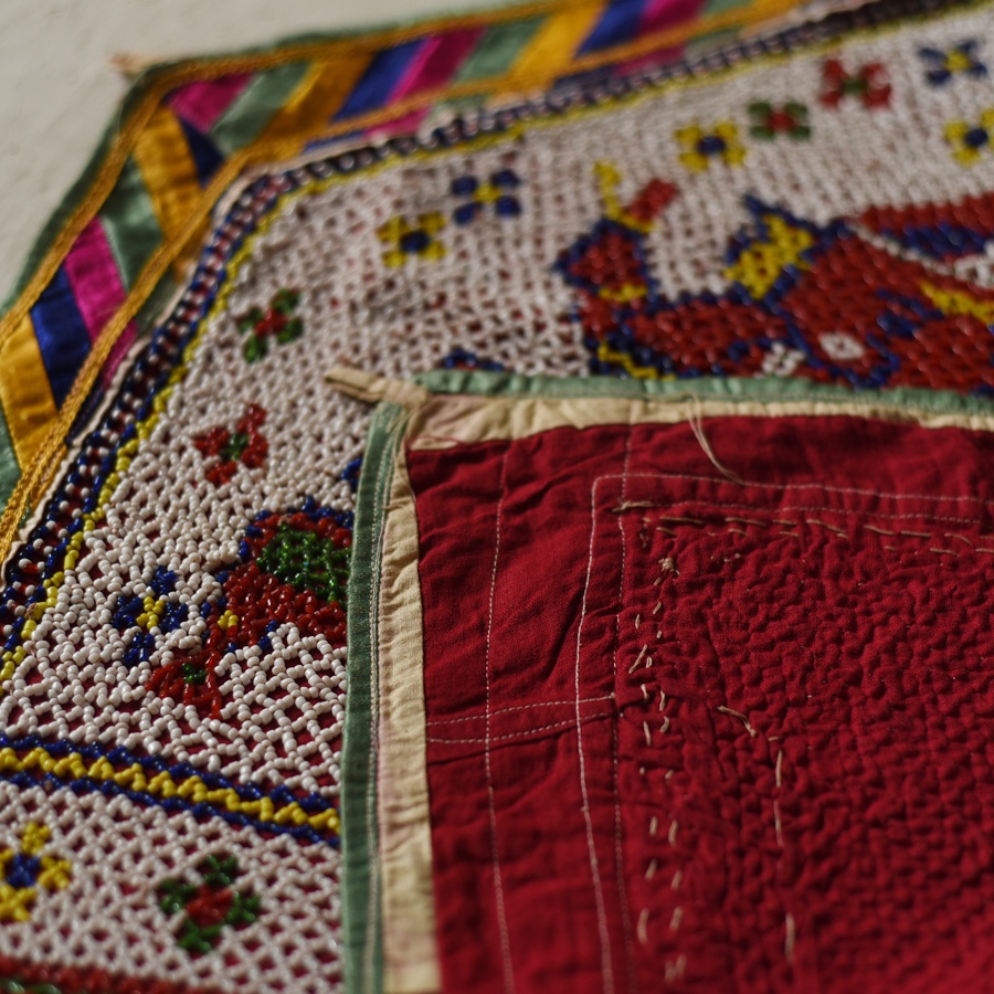 Antique Wall Decor Ganesh - Bead Work Chakda