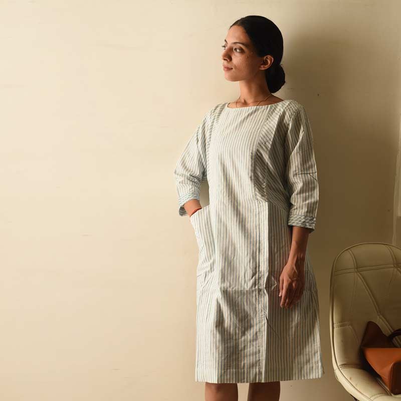 shop Handwoven Cotton Dress