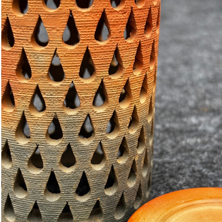 Shop Terracotta Pottery Art - Bottle T Light Holder