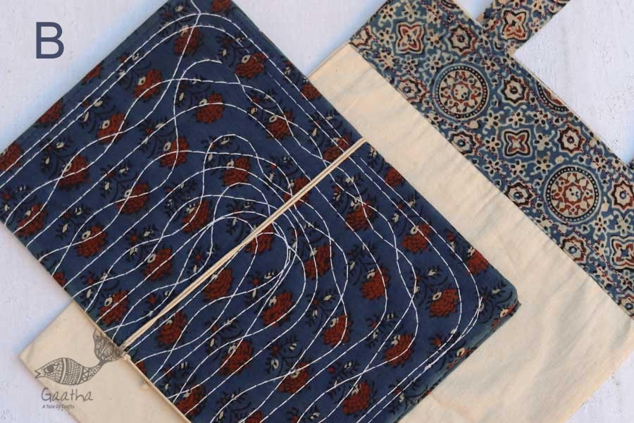 Getting carried away ~ Handmade Cotton Bag + Pothi Folder ~ 8