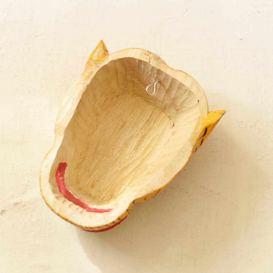 shop handmade wooden tiger mask 