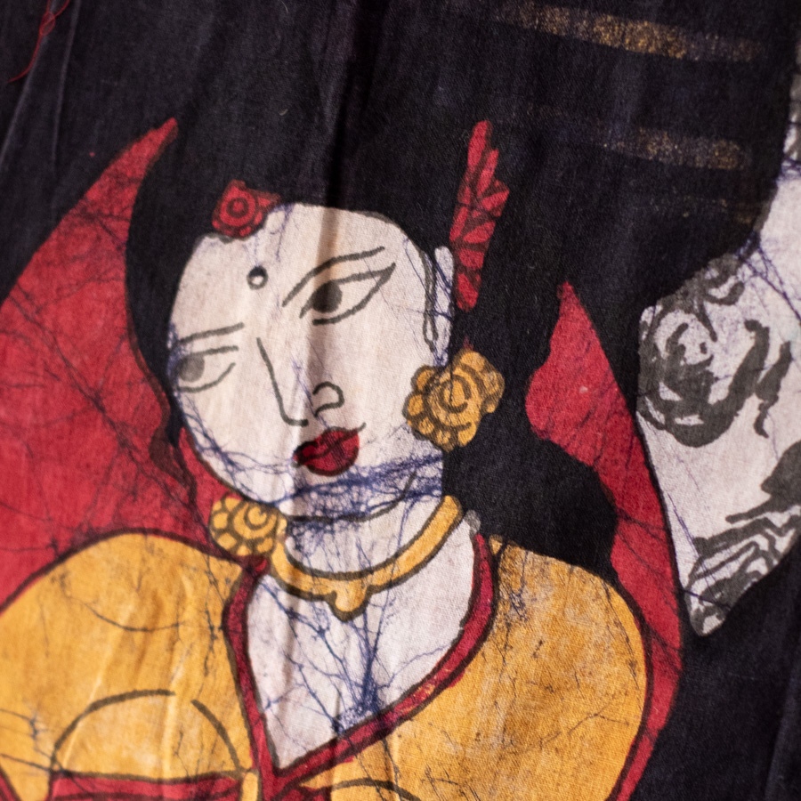 shop handcrafted batik Girl painting