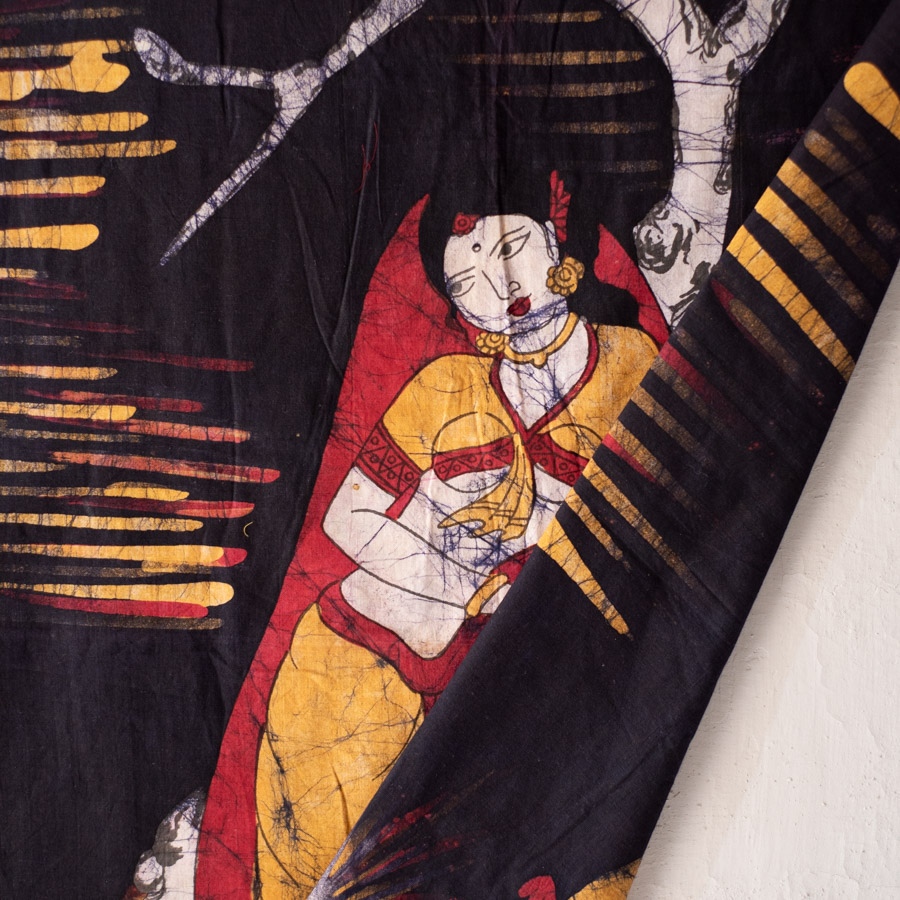 shop handcrafted batik Girl painting