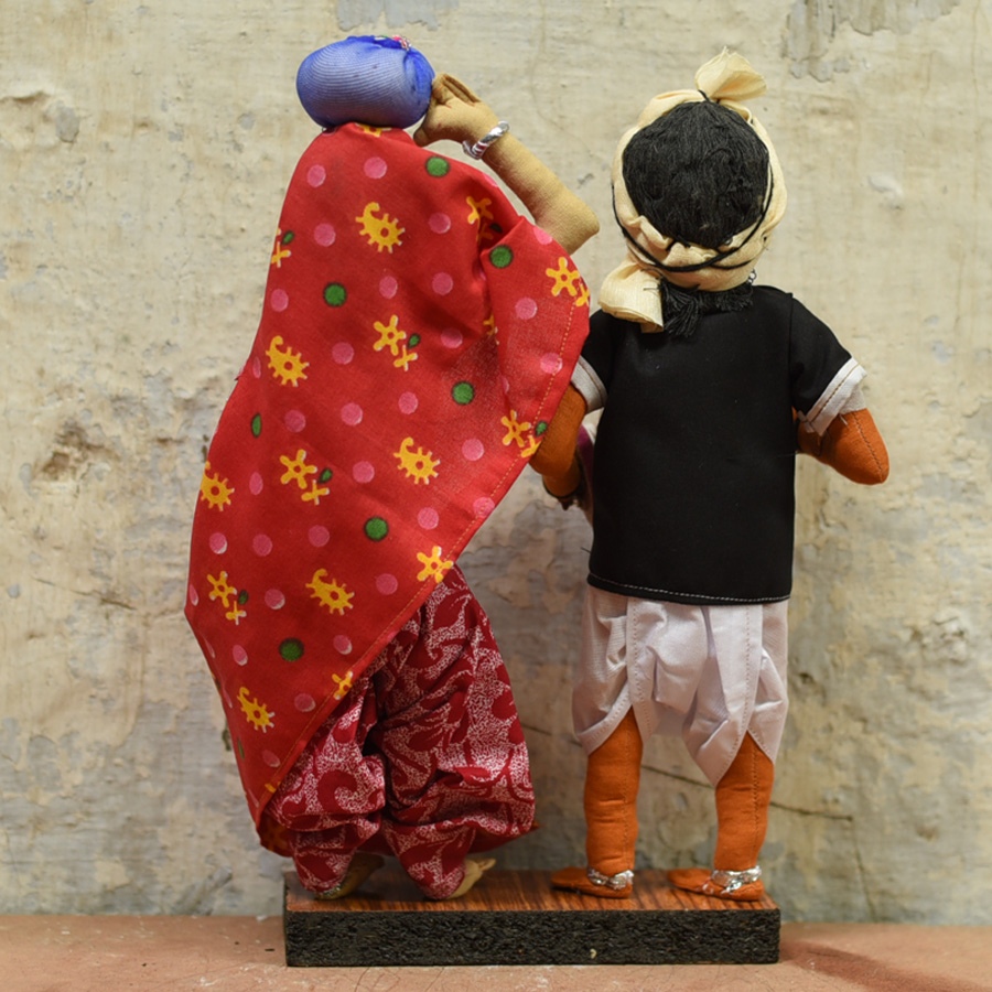 Buy Jhabua Handmade Fabric Doll (Bhil) - K