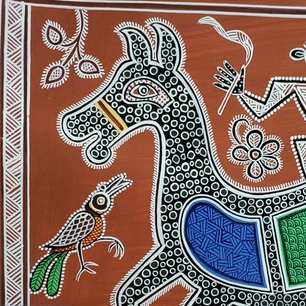 shop Mandana Art -  Painting - Horse ( 11 x 14 inch)