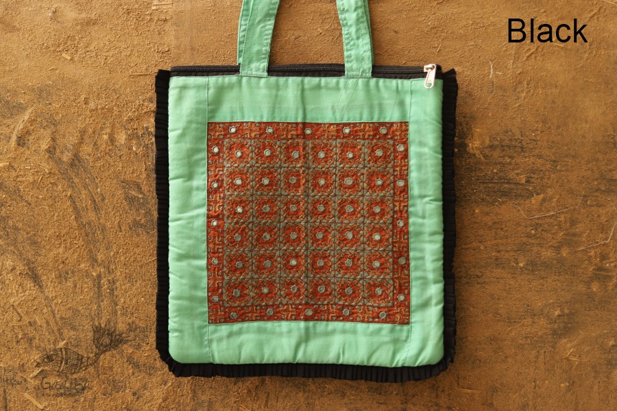 Hand Embroidered Tote Bag ~ 10