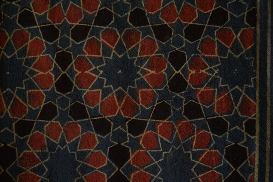 Ajrakh Print Single Bedsheet