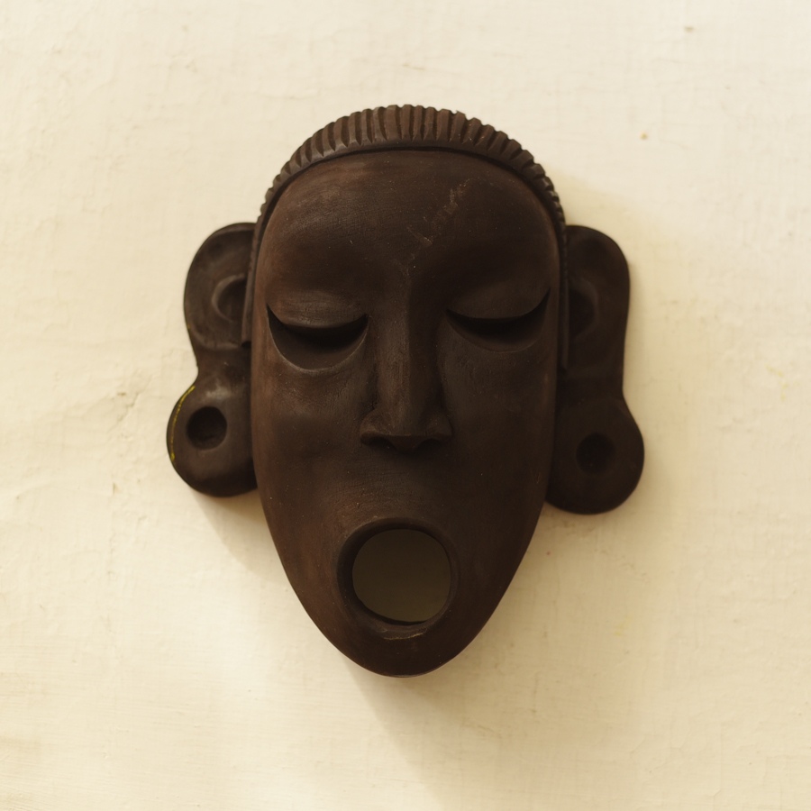 shop handmade wooden mask - 