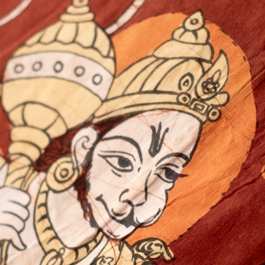 shop handcrafted batik Bajrangbali painting