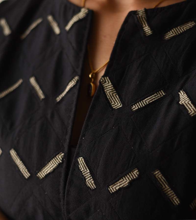 shop Handloom Cotton  Reversible Jacket