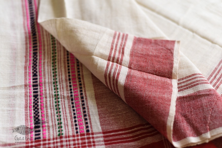 shop handloom cotton Baiga Tribe Saree