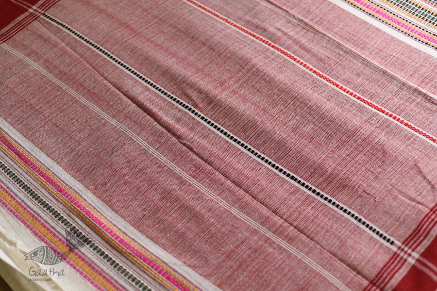 shop handloom cotton Baiga Tribe Saree