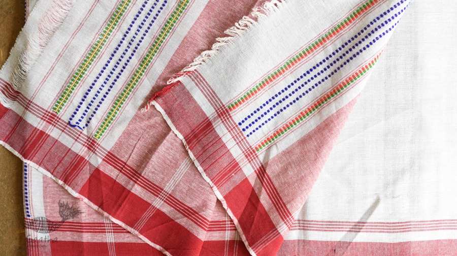 shop handloom cotton Baiga tribal-cotton Saree