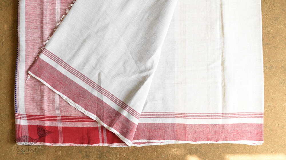 shop handloom cotton Baiga tribal-cotton Saree