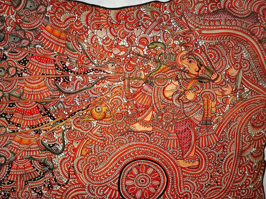 Tholu Bommalata ✪ Leather Painting ✪ Vignesha Painting