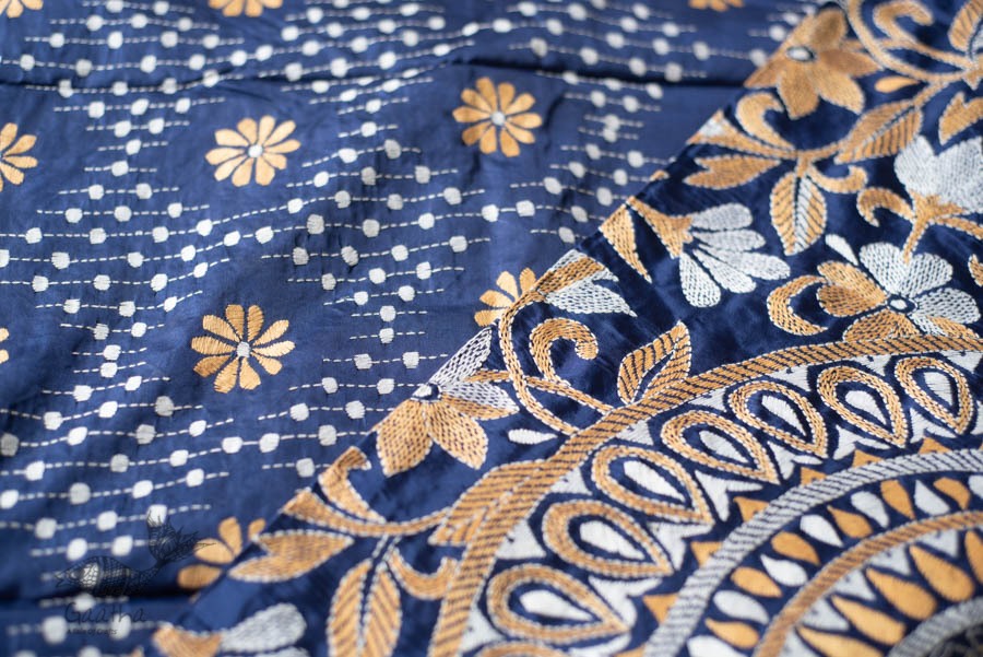shop Kantha Silk Saree