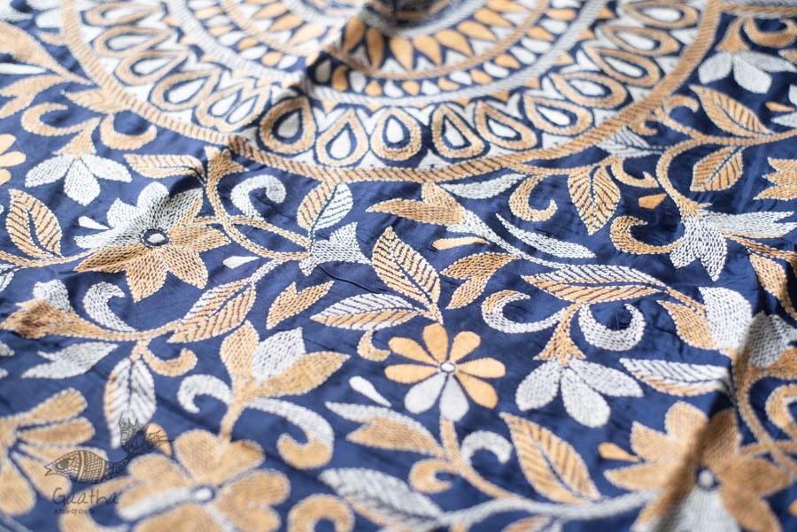 shop Kantha Silk Saree