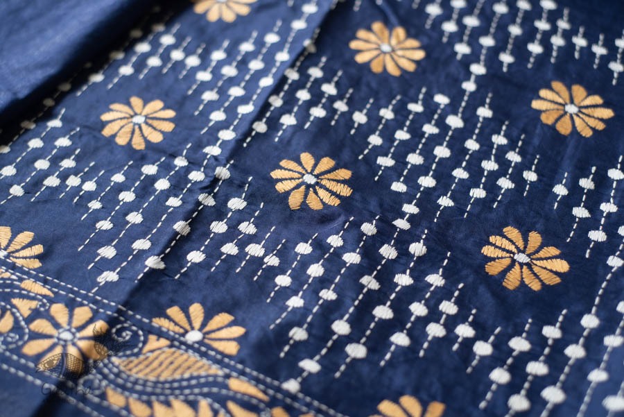 shop Kantha Silk Saree