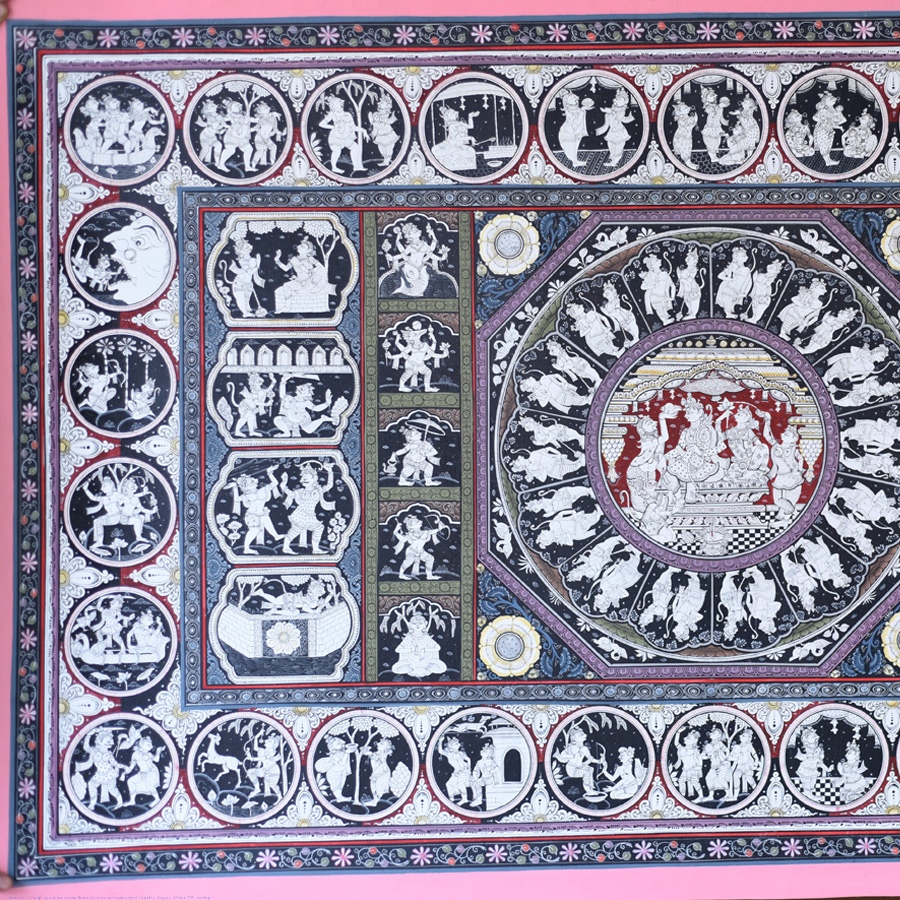 shop Traditional patachitra Painting ~ Shri Ram Story