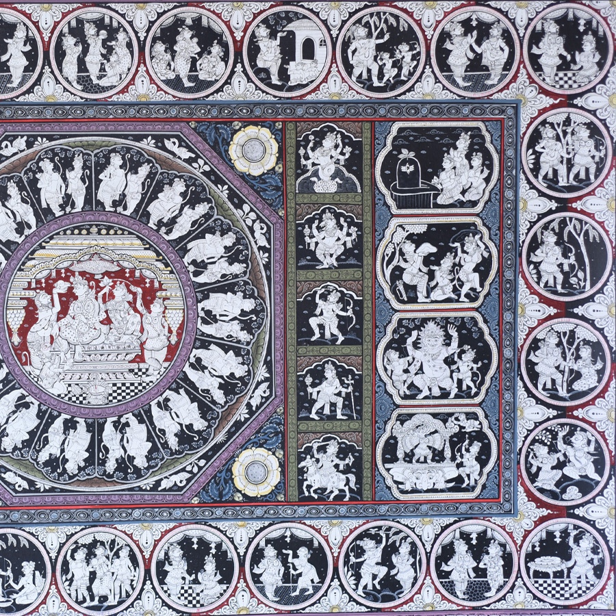 shop Traditional patachitra Painting ~ Shri Ram Story