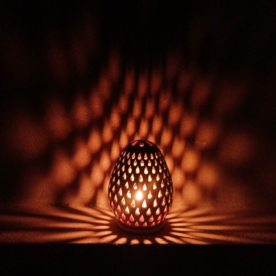 Shop Terracotta Pottery Art - T Light Holder