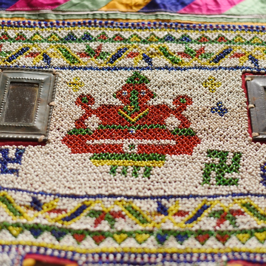 Bead Work ~Antique Hanging - Ganesha Toran