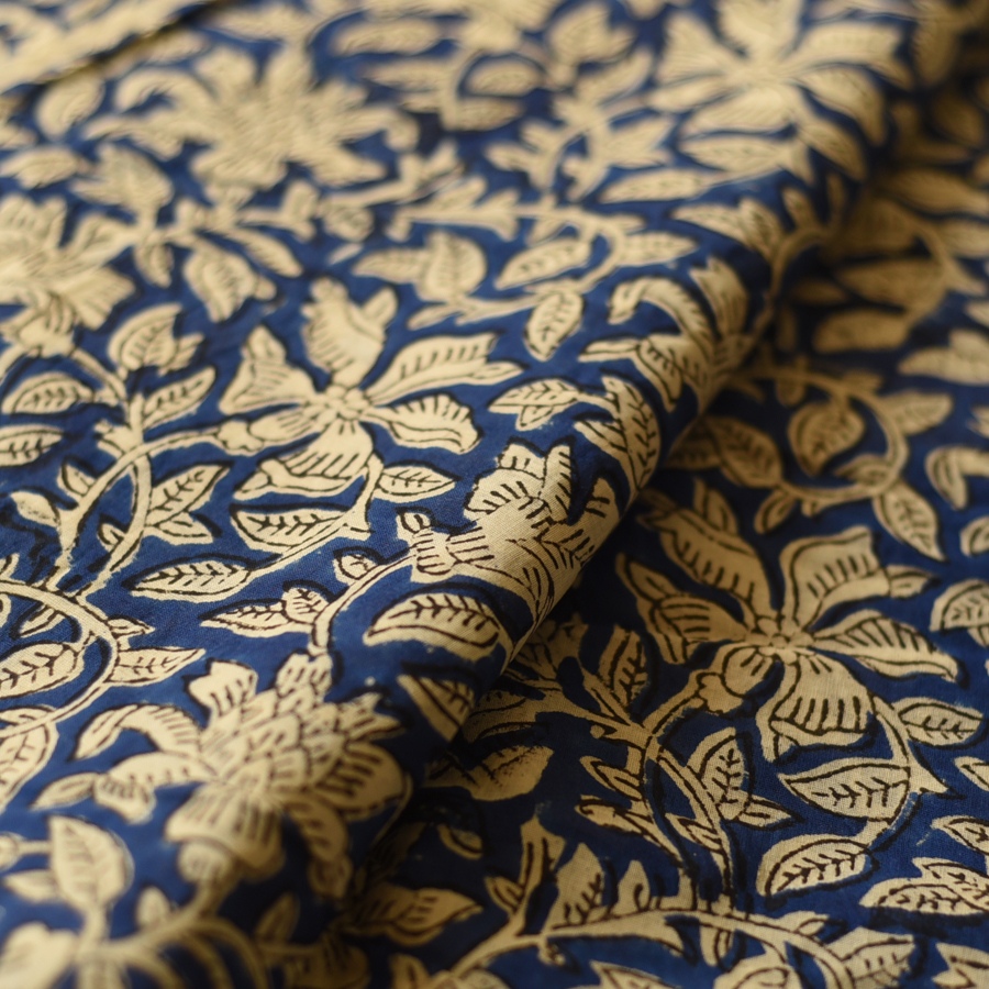 shop Bagru Block Printed Cotton Saree