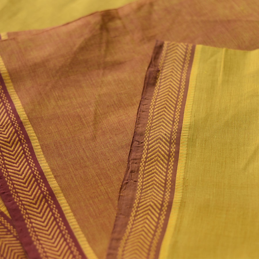 Handwoven cotton saree |  from Andhra Pradesh