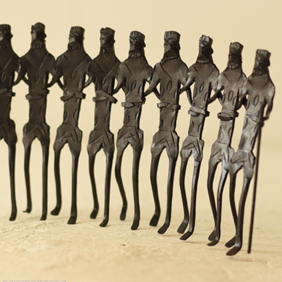 online Wrought Iron ~ Trible Dance Figure 