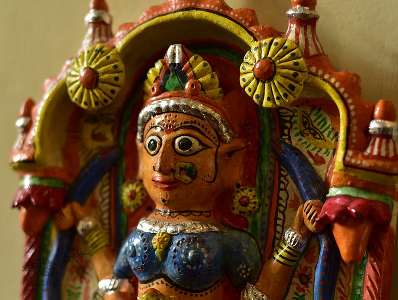 Mitti ki murti - handmade Molela terracotta god goddess idols - 