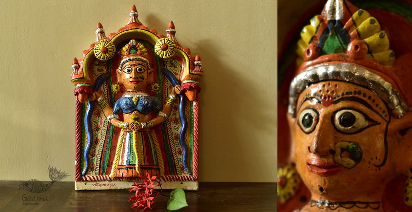 Mitti ki murti - handmade Molela terracotta god goddess idols - 