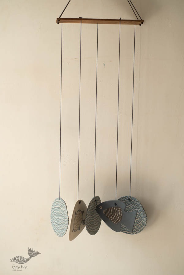 Handmade Ceramic Chimes - Hangings