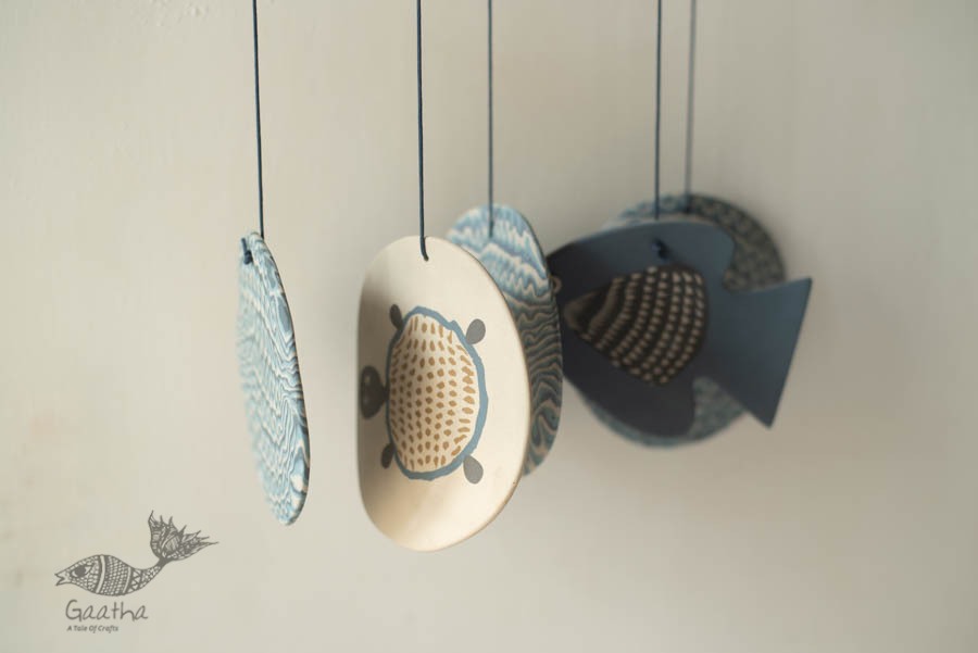 Handmade Ceramic Chimes - Hangings