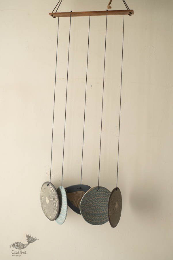 Handmade Ceramic Chimes - Hangings