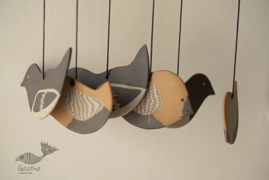 Shop Handmade Ceramic Chimes - Hangings