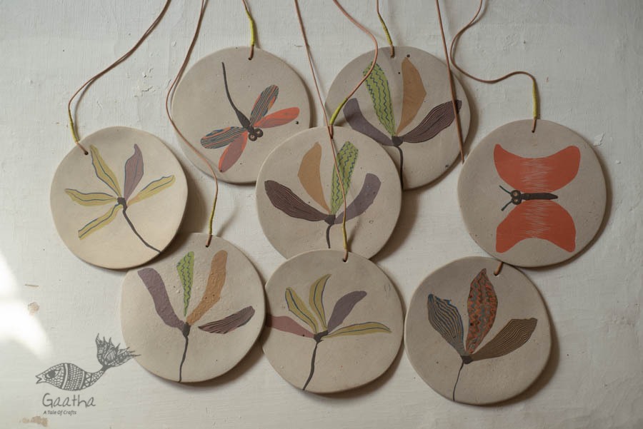 Handmade Ceramic Chimes - Hangings