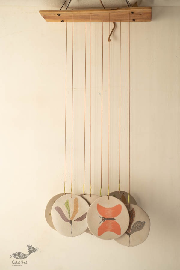 Handmade Ceramic Chimes - Hangings