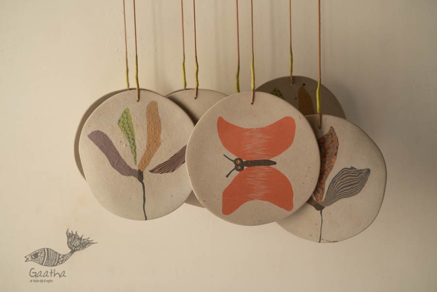 Handmade Ceramic Chimes - Hangings