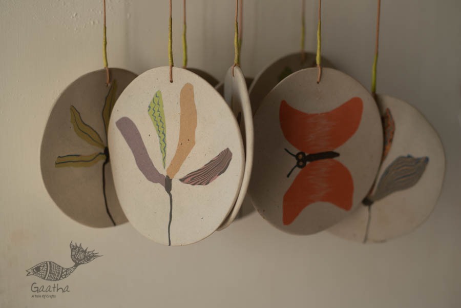 Handmade Ceramic Chimes - Hangings