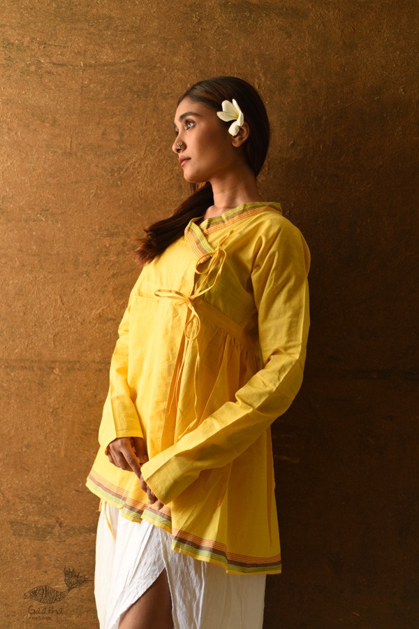 shop Angarkha Style Handloom Cotton Kediyu