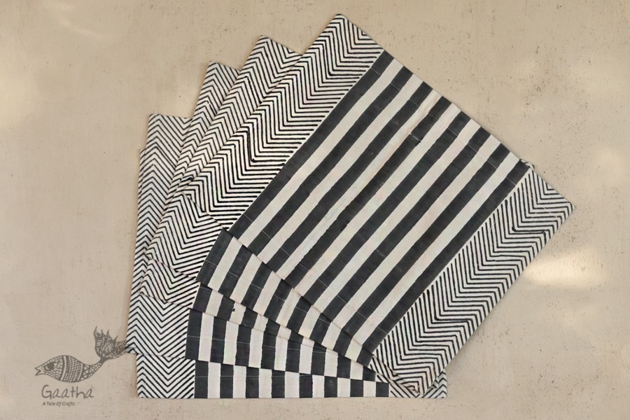 Cotton Table Mat  (Set of 6) ~ A