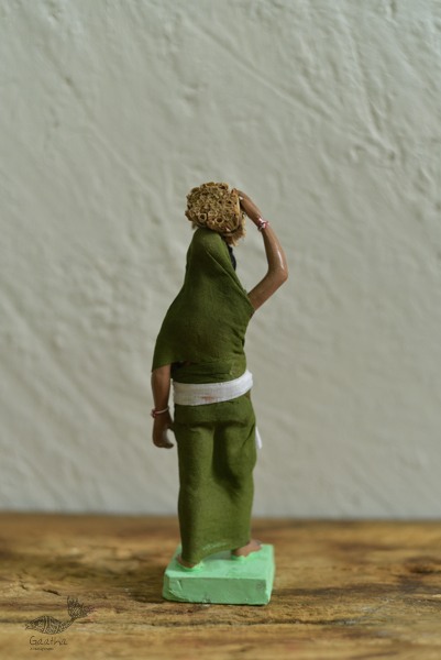 Handmade Clay Doll - 