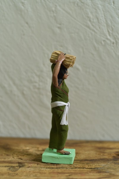 Handmade Clay Doll - 
